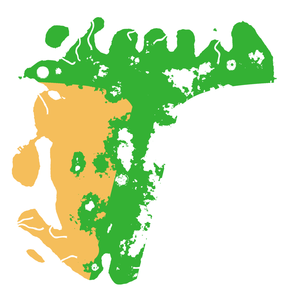 Biome Rust Map: Procedural Map, Size: 4500, Seed: 20200806