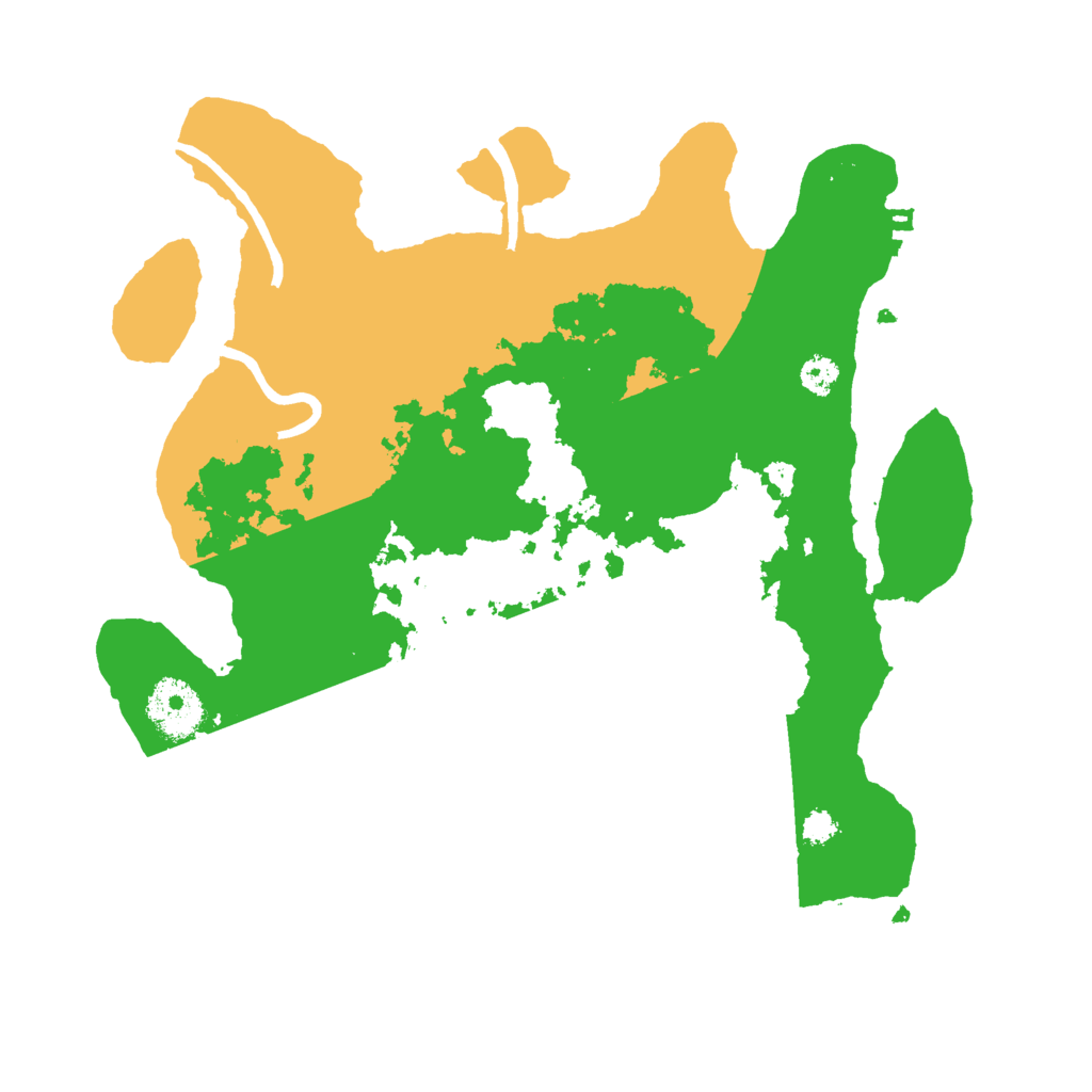 Biome Rust Map: Procedural Map, Size: 3000, Seed: 1523423497