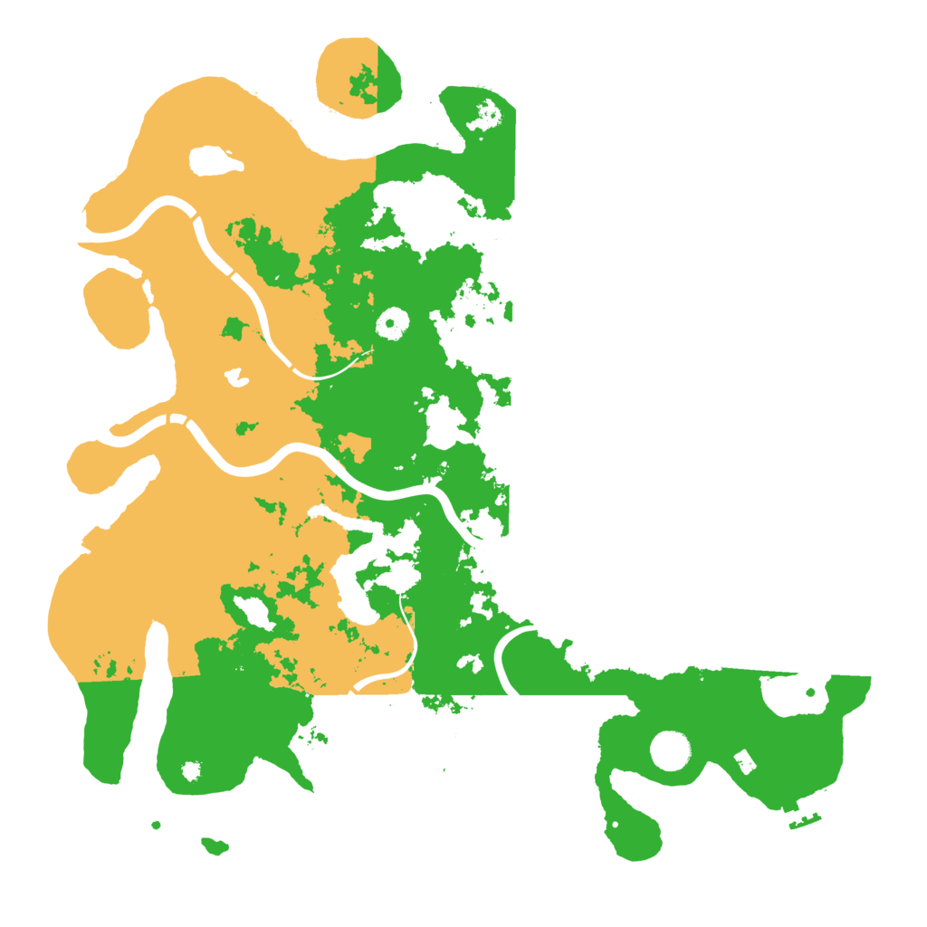 Biome Rust Map: Procedural Map, Size: 4300, Seed: 1175838154