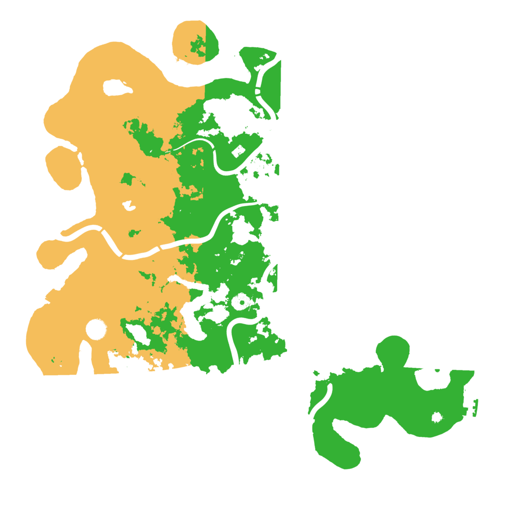 Biome Rust Map: Procedural Map, Size: 4300, Seed: 1175838154