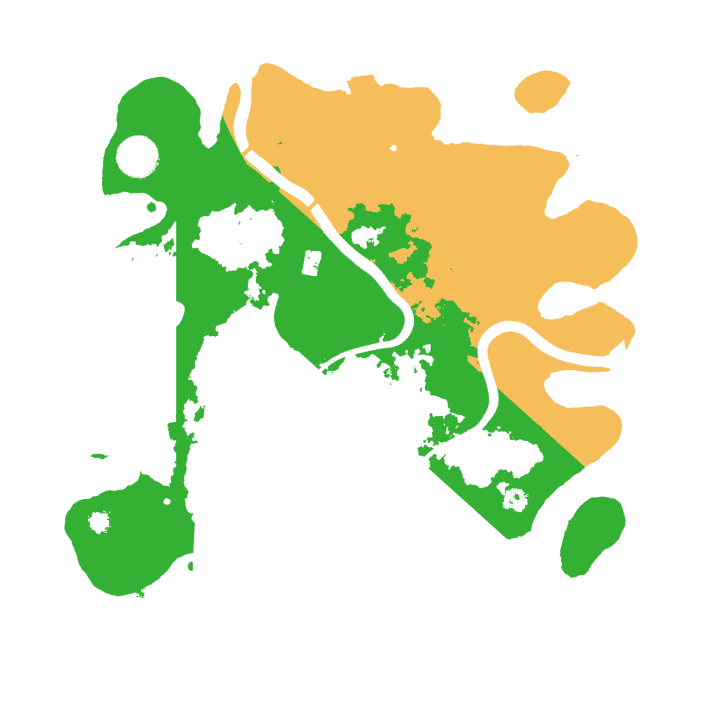 Biome Rust Map: Procedural Map, Size: 3000, Seed: 426487005