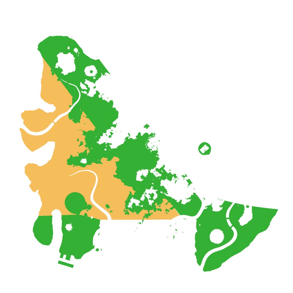 Biome Rust Map: Procedural Map, Size: 3750, Seed: 379448974