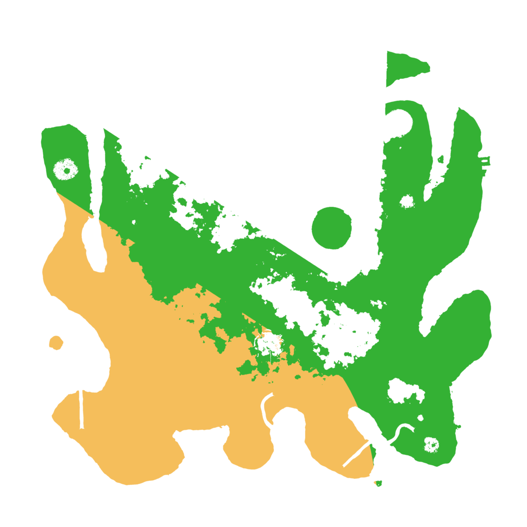 Biome Rust Map: Procedural Map, Size: 3550, Seed: 919559534