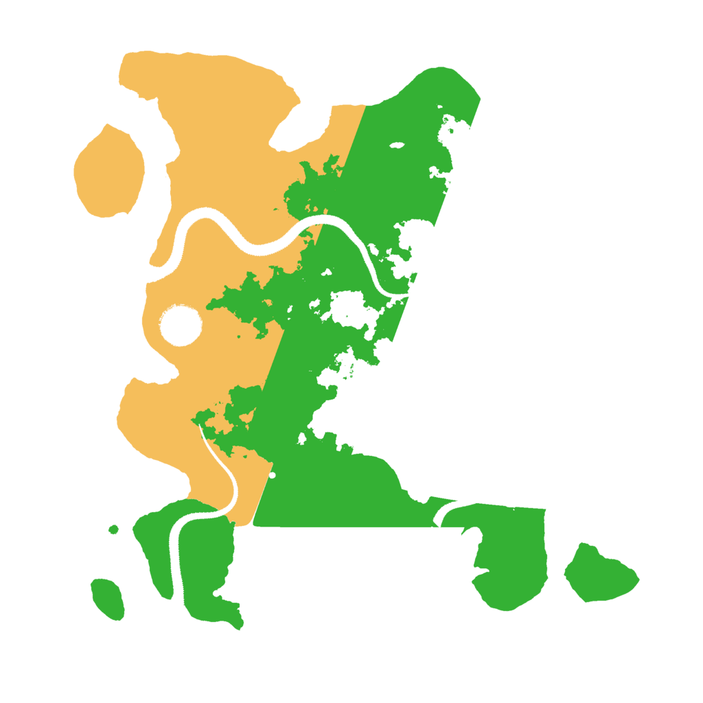 Biome Rust Map: Procedural Map, Size: 3000, Seed: 67865