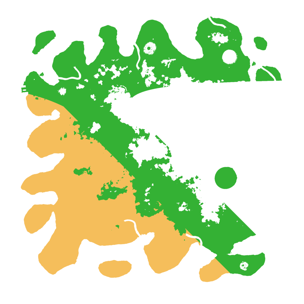 Biome Rust Map: Procedural Map, Size: 3700, Seed: 1900442874