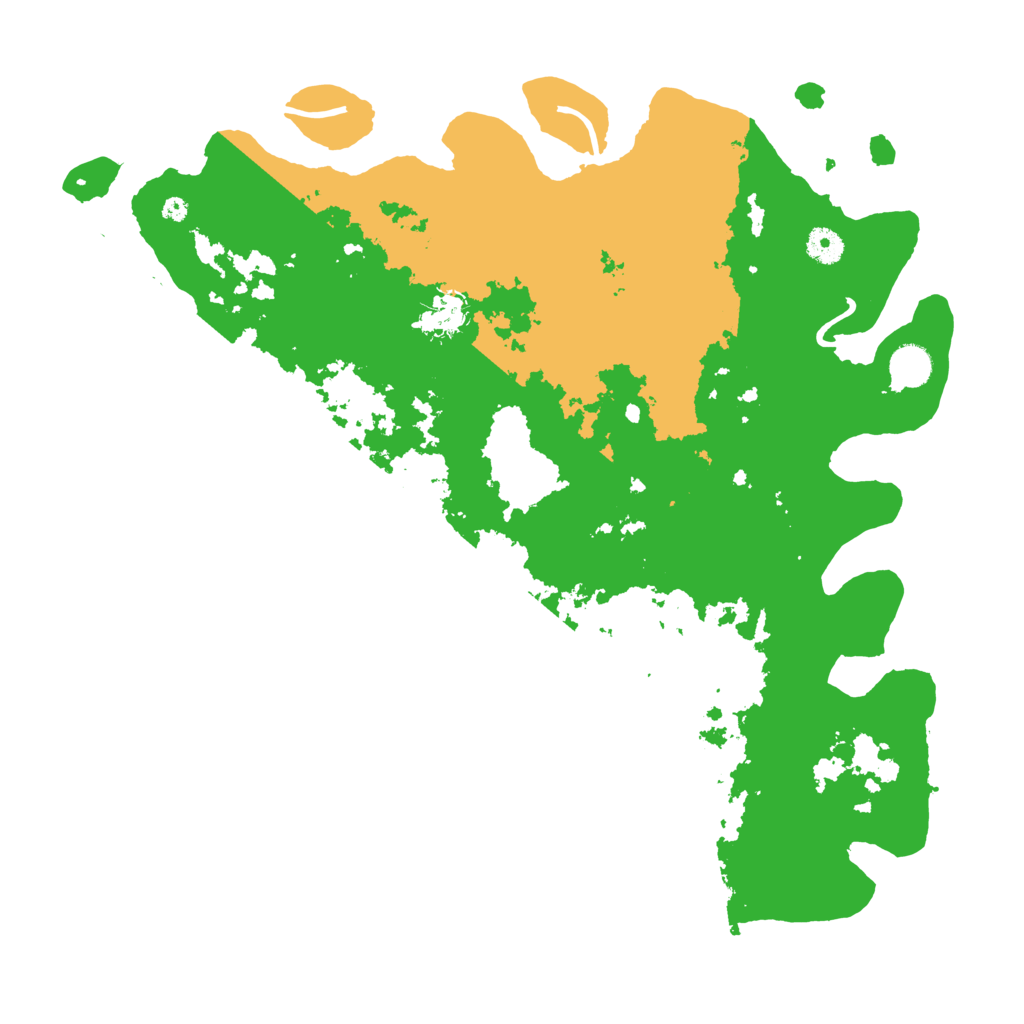 Biome Rust Map: Procedural Map, Size: 4250, Seed: 1262761590