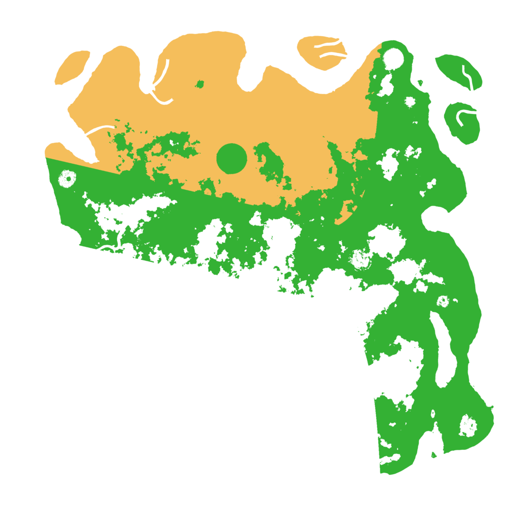 Biome Rust Map: Procedural Map, Size: 4500, Seed: 45024465