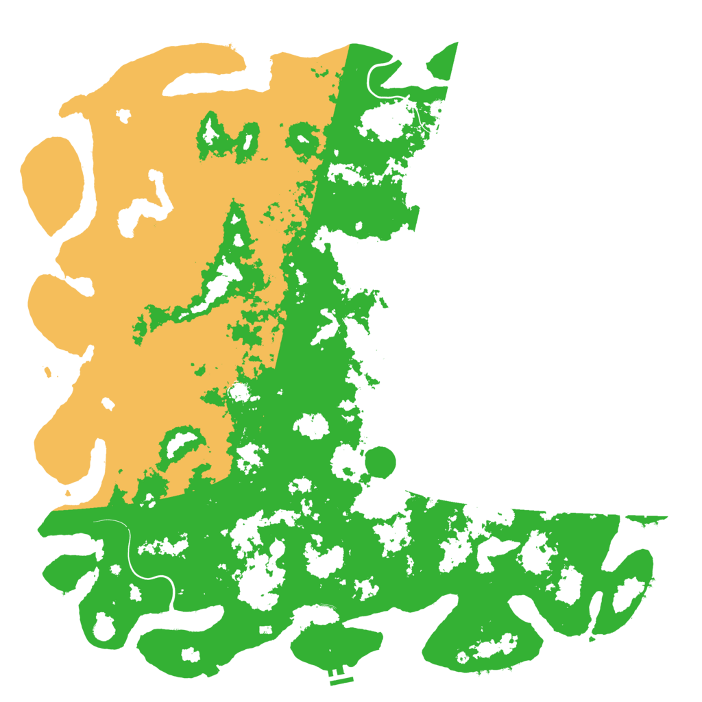 Biome Rust Map: Procedural Map, Size: 6000, Seed: 1746230820