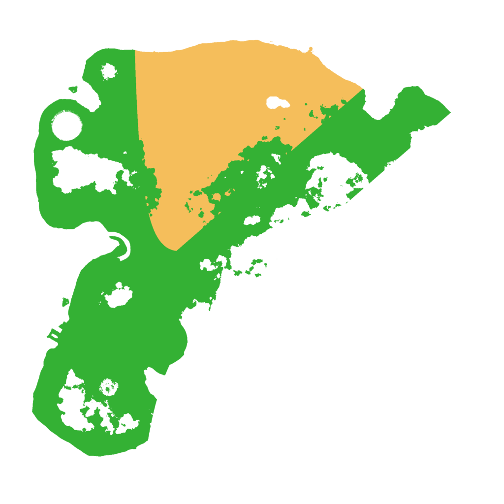 Biome Rust Map: Procedural Map, Size: 3000, Seed: 1888164859