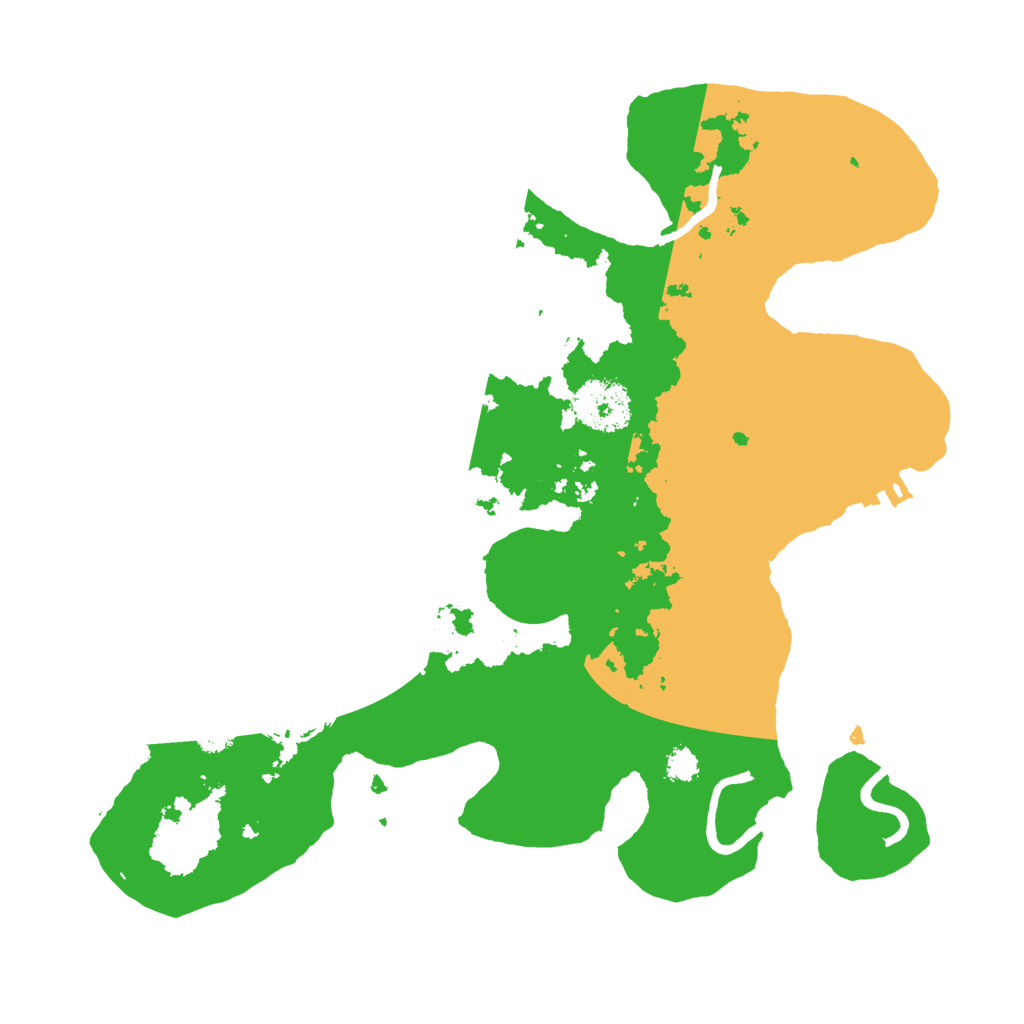 Biome Rust Map: Procedural Map, Size: 2850, Seed: 1486185009
