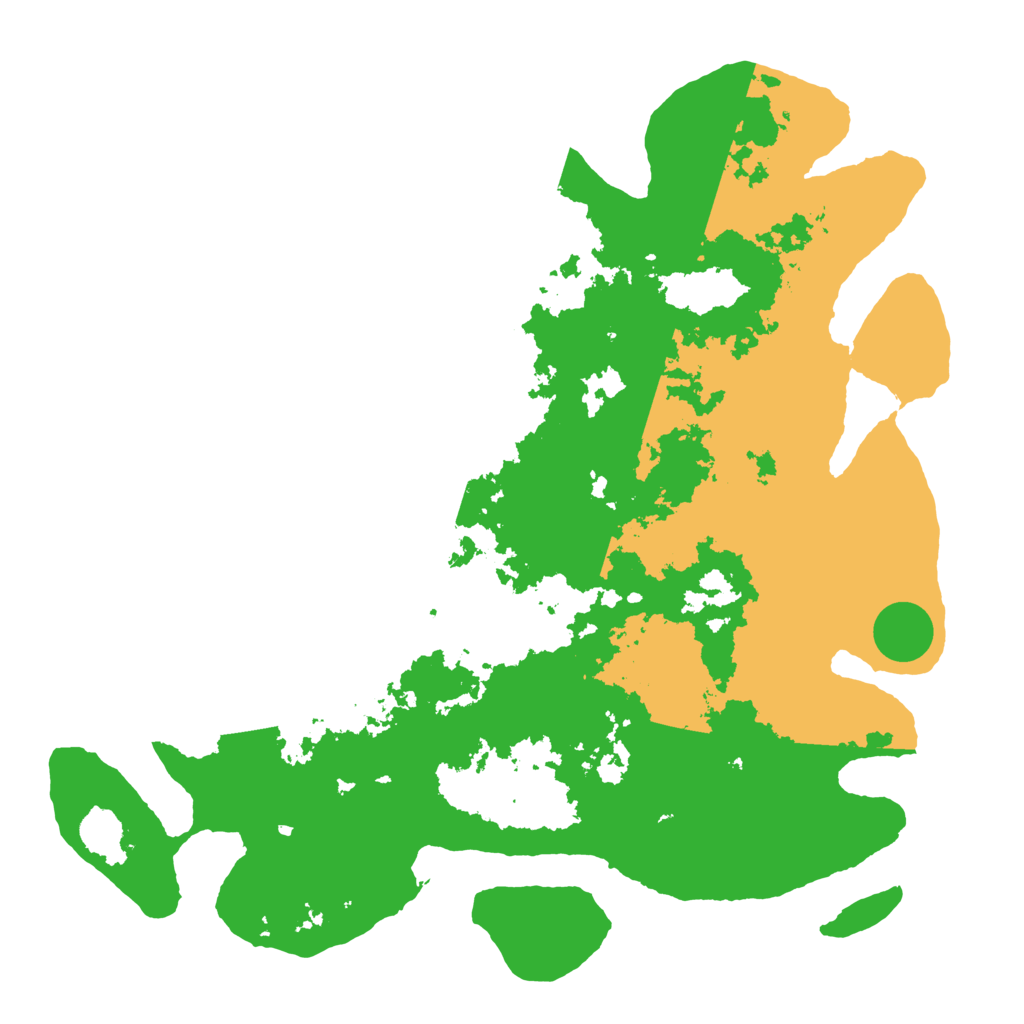 Biome Rust Map: Barren, Size: 4500, Seed: 1513513