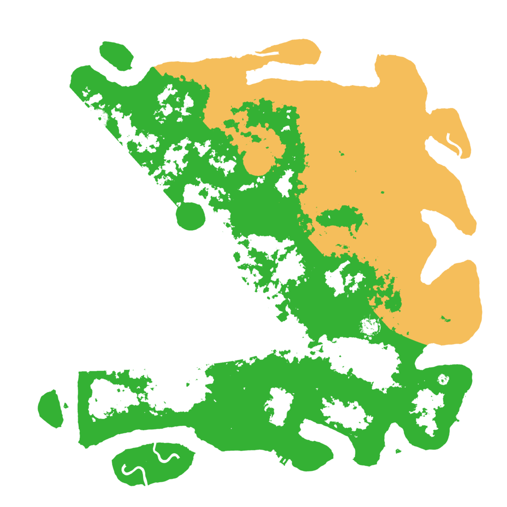 Biome Rust Map: Procedural Map, Size: 4800, Seed: 1910298792