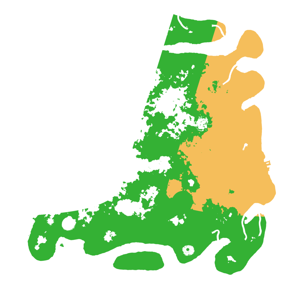 Biome Rust Map: Procedural Map, Size: 4000, Seed: 149362142