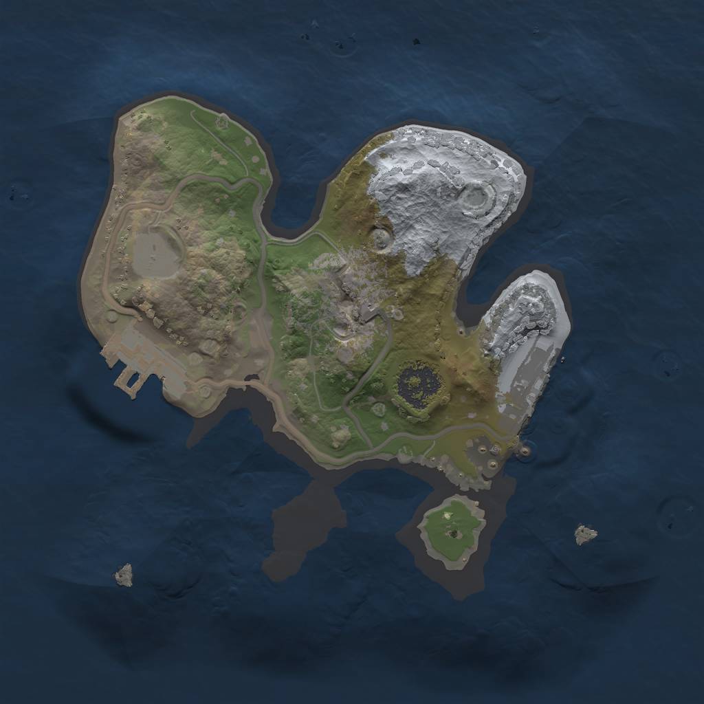 Rust Map: Procedural Map, Size: 1700, Seed: 156188, 7 Monuments
