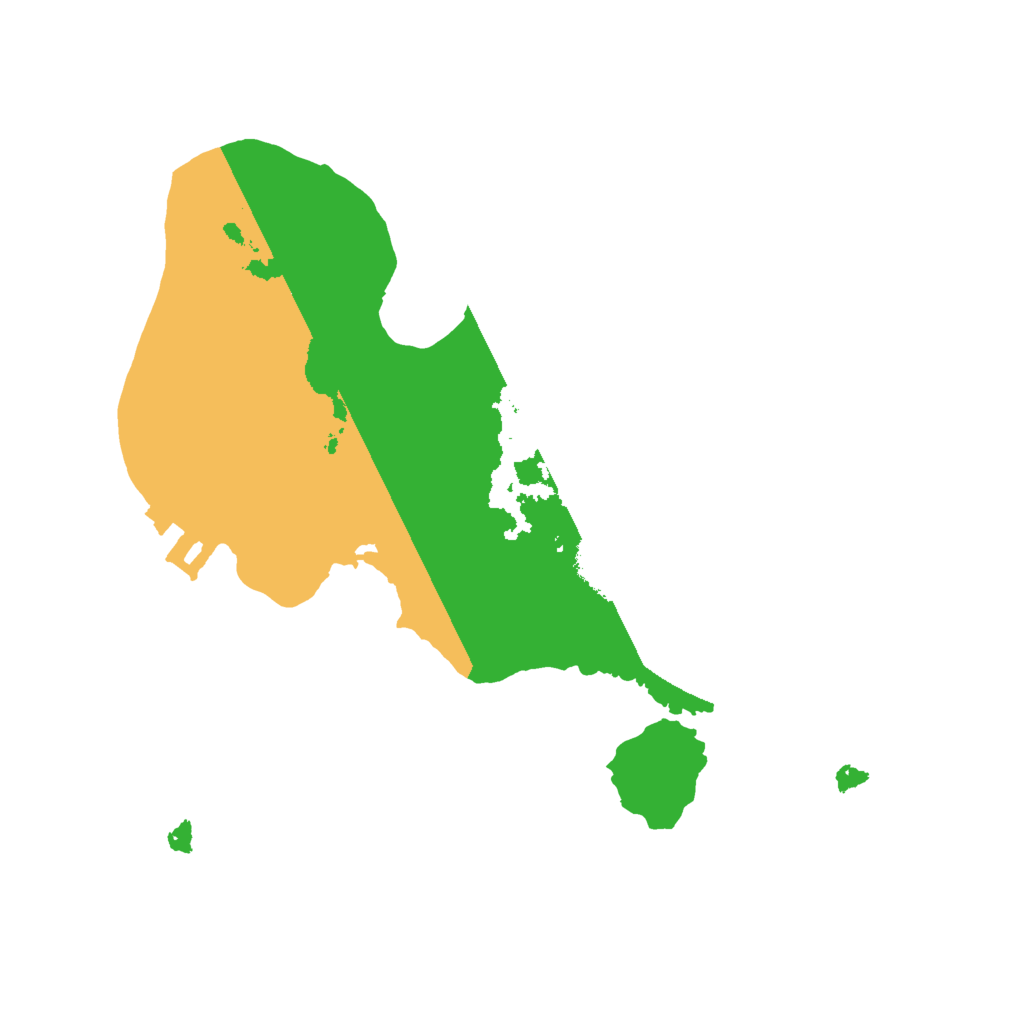 Biome Rust Map: Procedural Map, Size: 1700, Seed: 156188