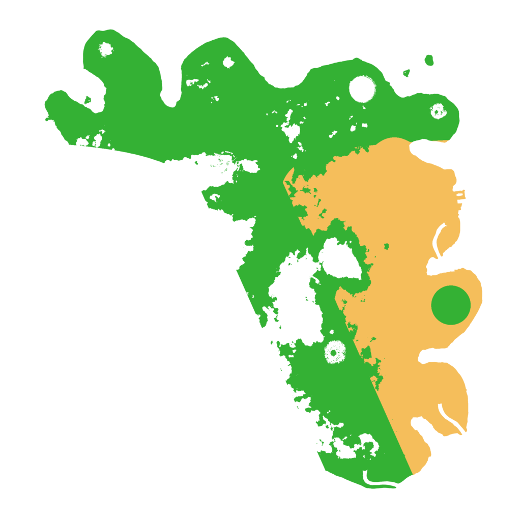 Biome Rust Map: Procedural Map, Size: 3500, Seed: 1273603296