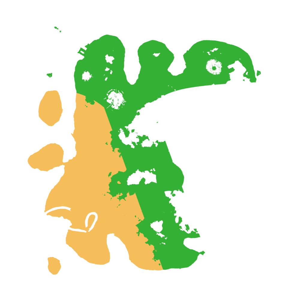 Biome Rust Map: Procedural Map, Size: 3000, Seed: 25056