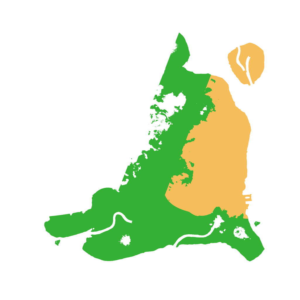 Biome Rust Map: Procedural Map, Size: 2700, Seed: 1355372552