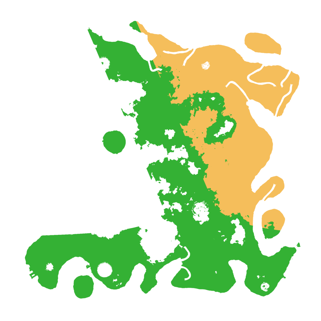 Biome Rust Map: Procedural Map, Size: 3850, Seed: 530463164
