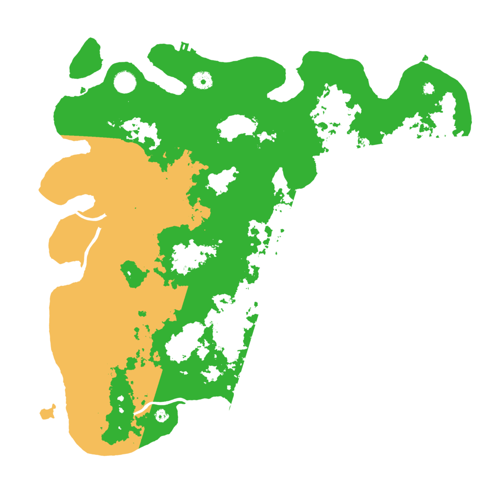 Biome Rust Map: Procedural Map, Size: 4000, Seed: 943177