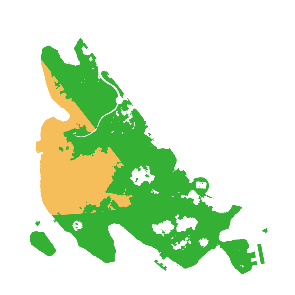 Biome Rust Map: Procedural Map, Size: 3000, Seed: 3134373