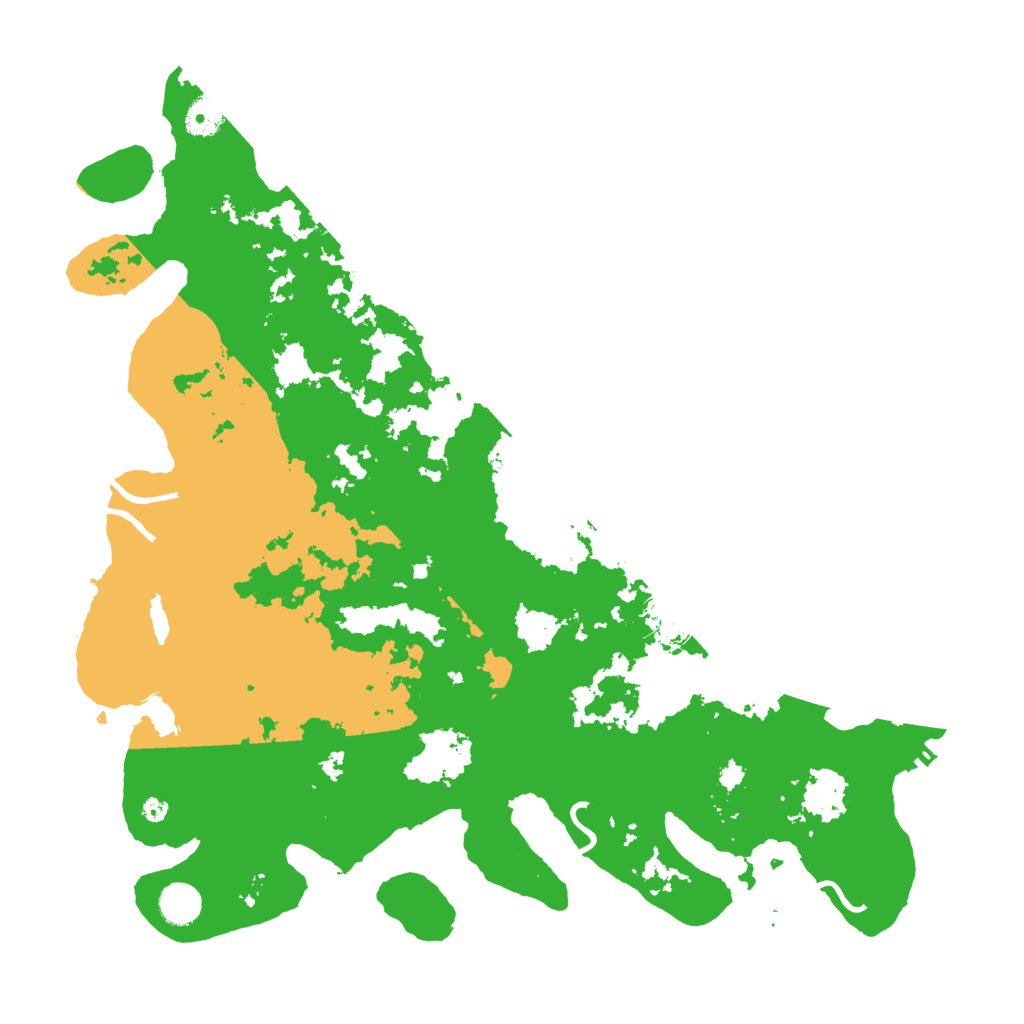 Biome Rust Map: Procedural Map, Size: 4250, Seed: 5000
