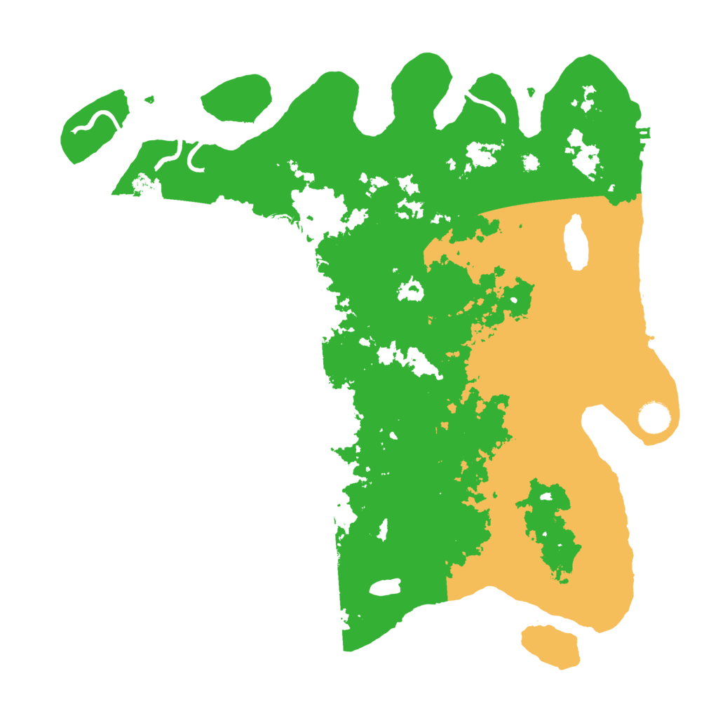 Biome Rust Map: Procedural Map, Size: 4000, Seed: 601056