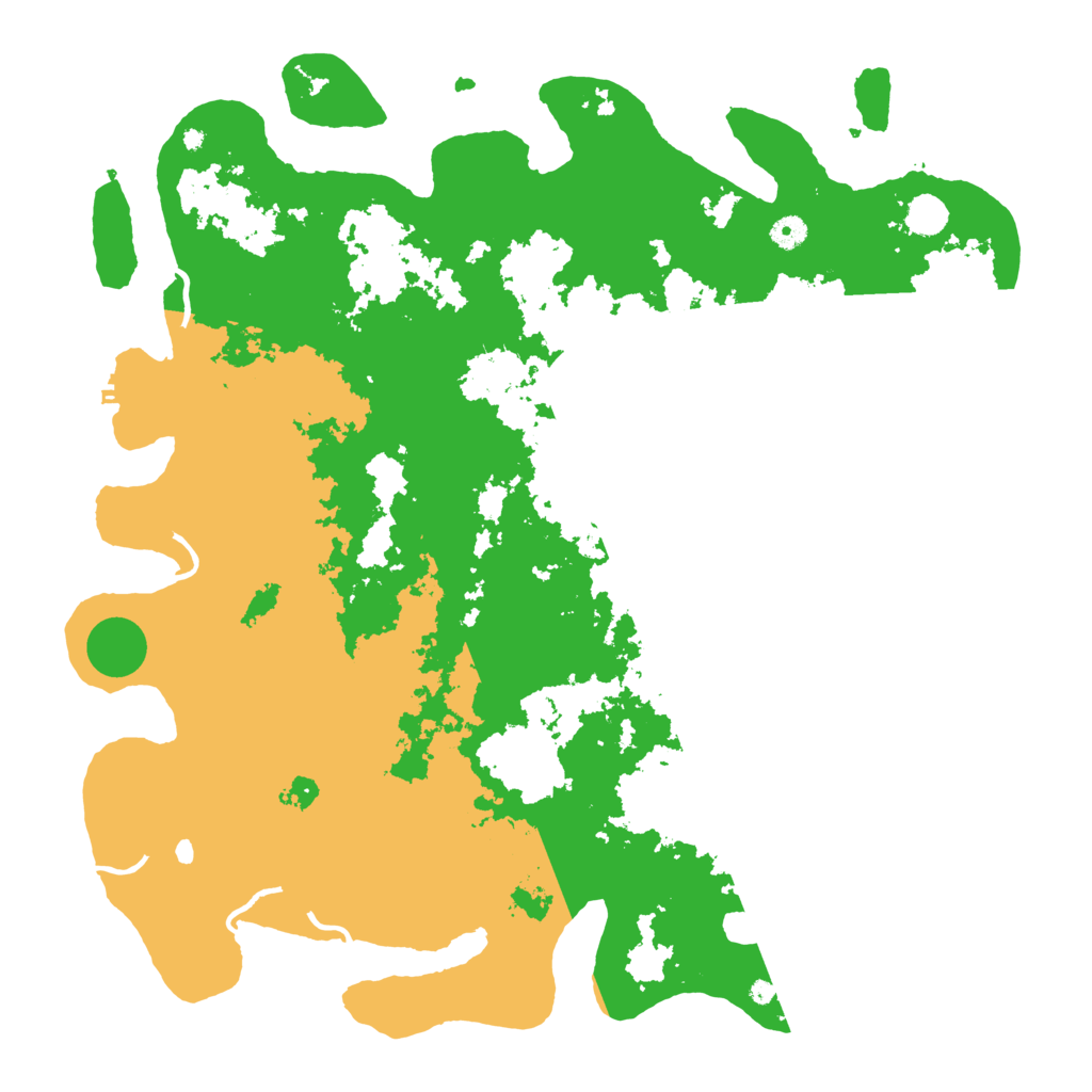 Biome Rust Map: Procedural Map, Size: 4800, Seed: 1164168911