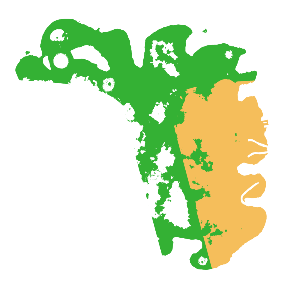 Biome Rust Map: Procedural Map, Size: 3500, Seed: 536022531