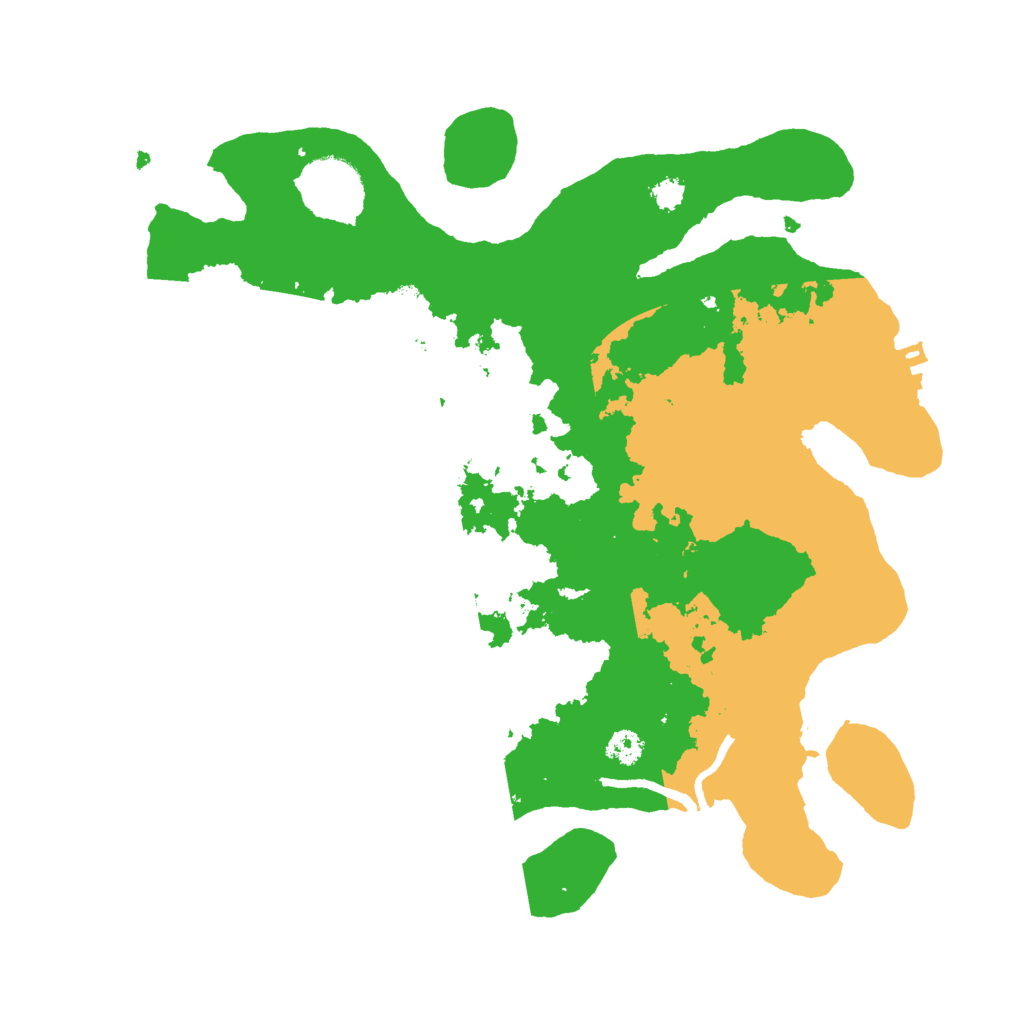 Biome Rust Map: Procedural Map, Size: 3000, Seed: 278801345