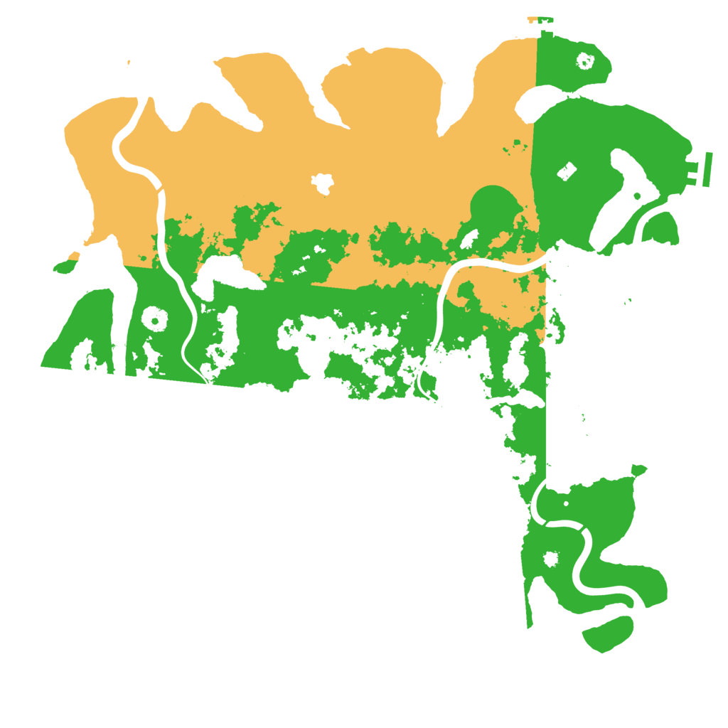 Biome Rust Map: Procedural Map, Size: 4250, Seed: 47687458