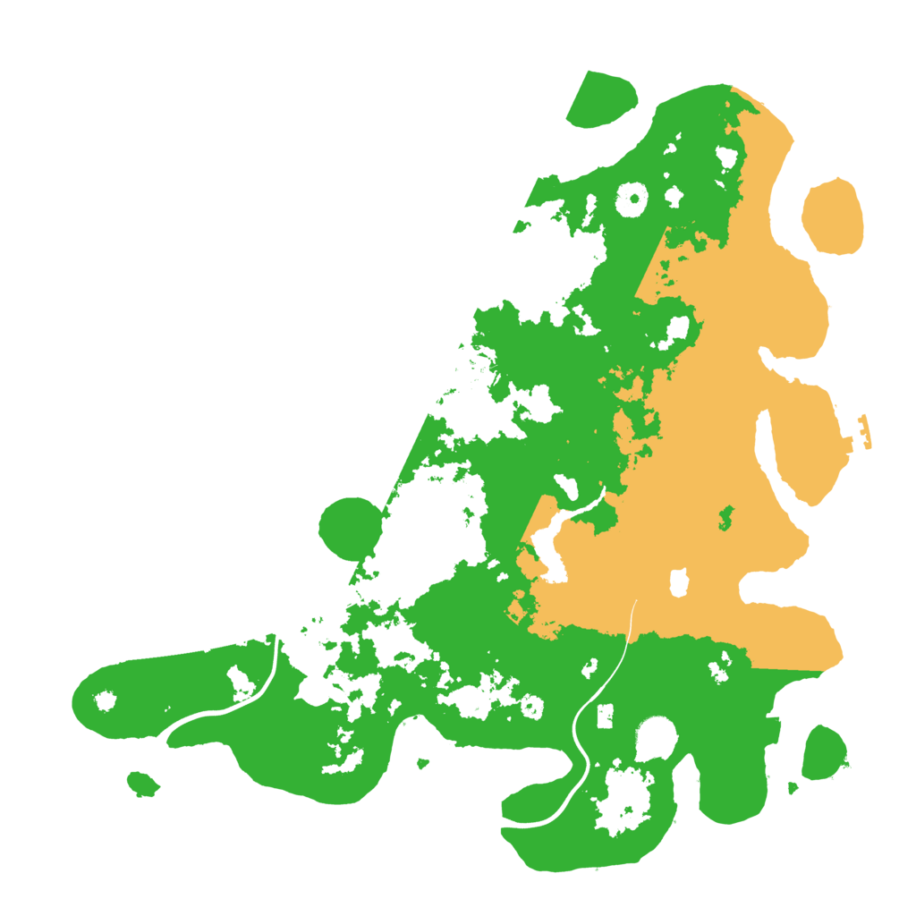 Biome Rust Map: Procedural Map, Size: 4000, Seed: 23534