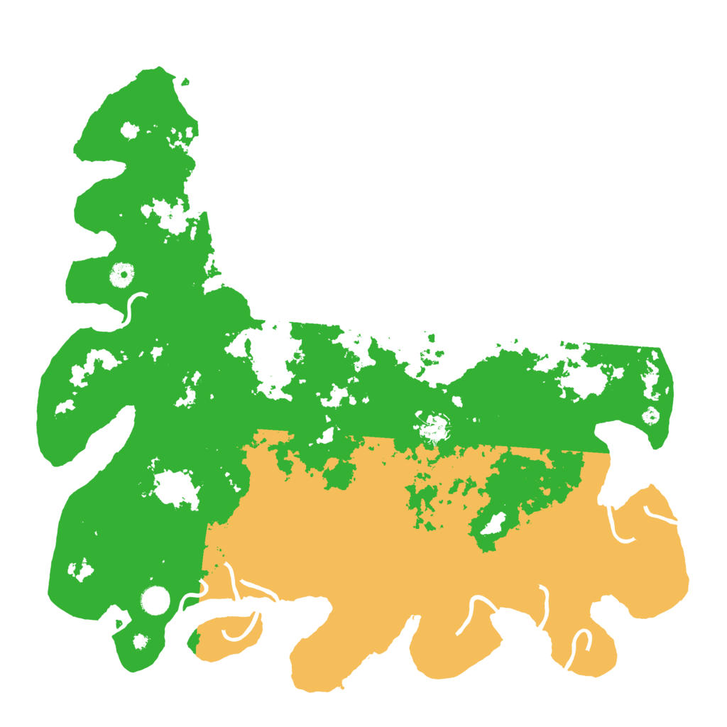 Biome Rust Map: Procedural Map, Size: 4400, Seed: 977348658