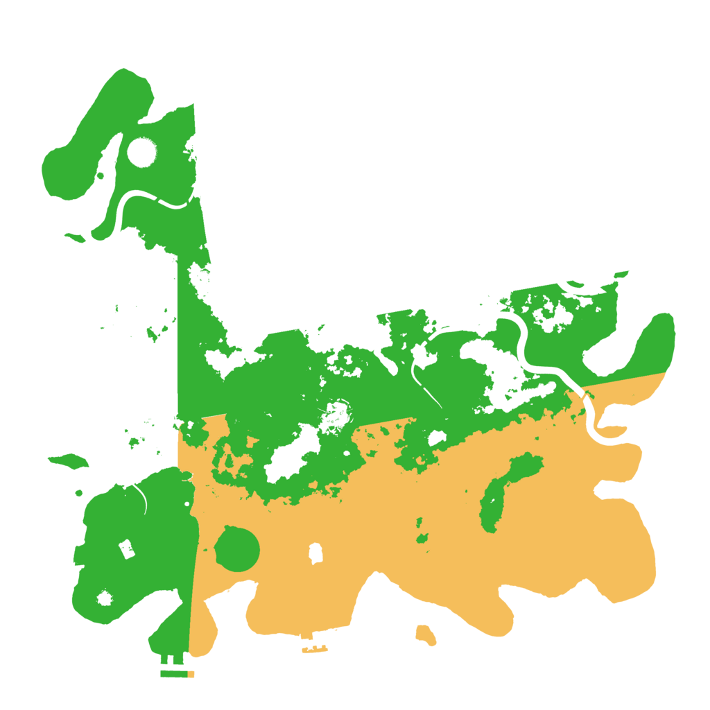 Biome Rust Map: Procedural Map, Size: 4250, Seed: 24419