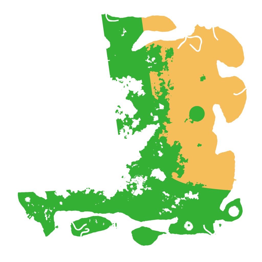 Biome Rust Map: Procedural Map, Size: 4500, Seed: 202204