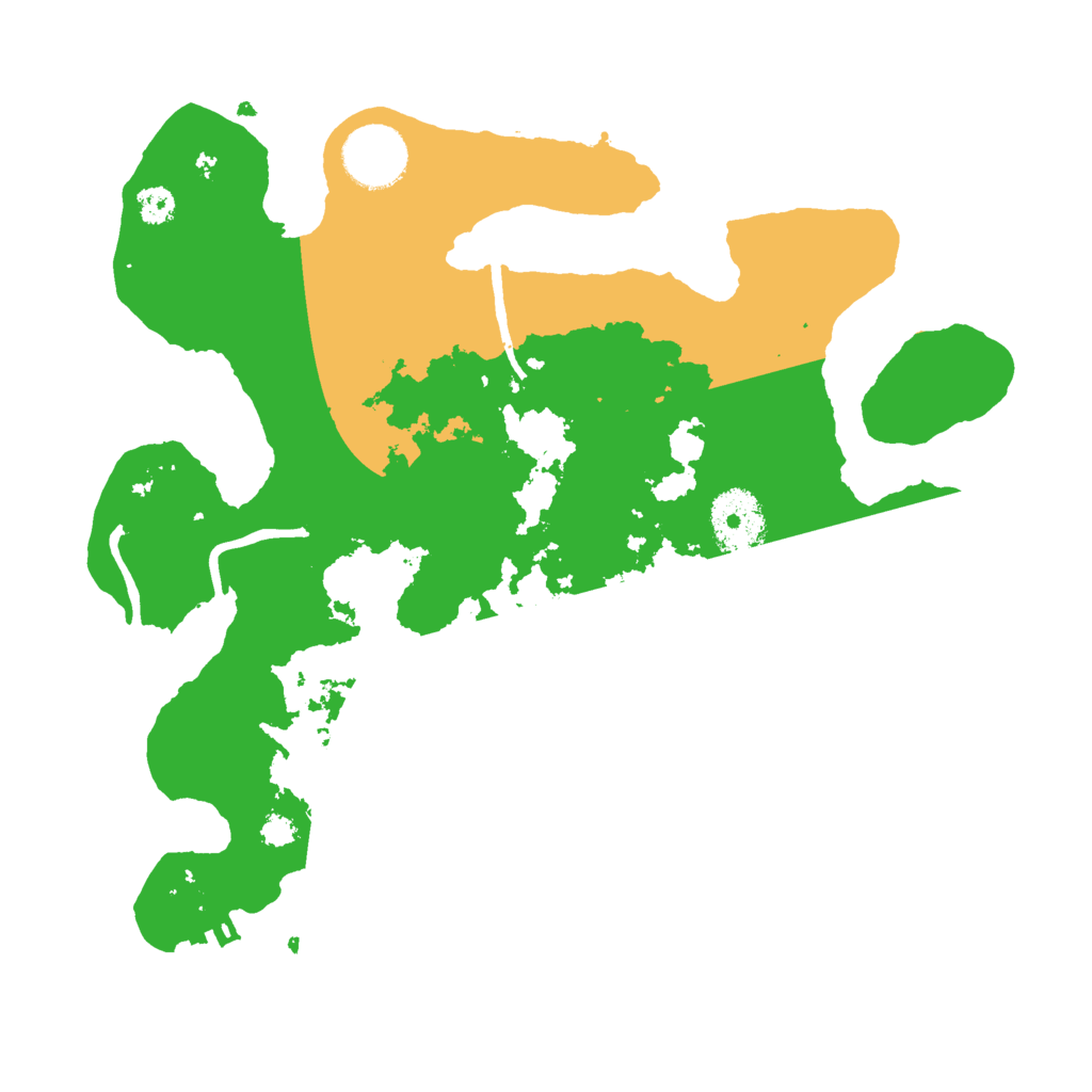 Biome Rust Map: Procedural Map, Size: 3000, Seed: 31177