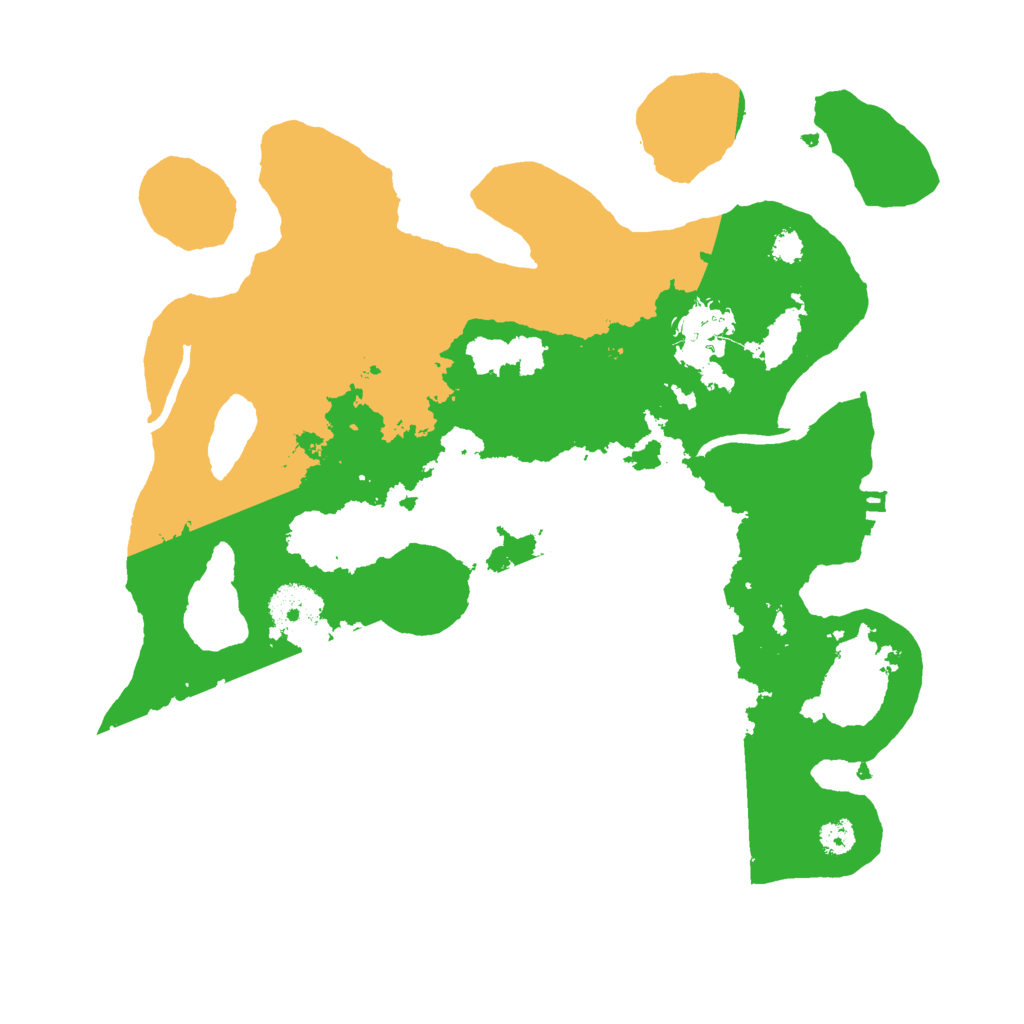 Biome Rust Map: Procedural Map, Size: 3000, Seed: 1841558308