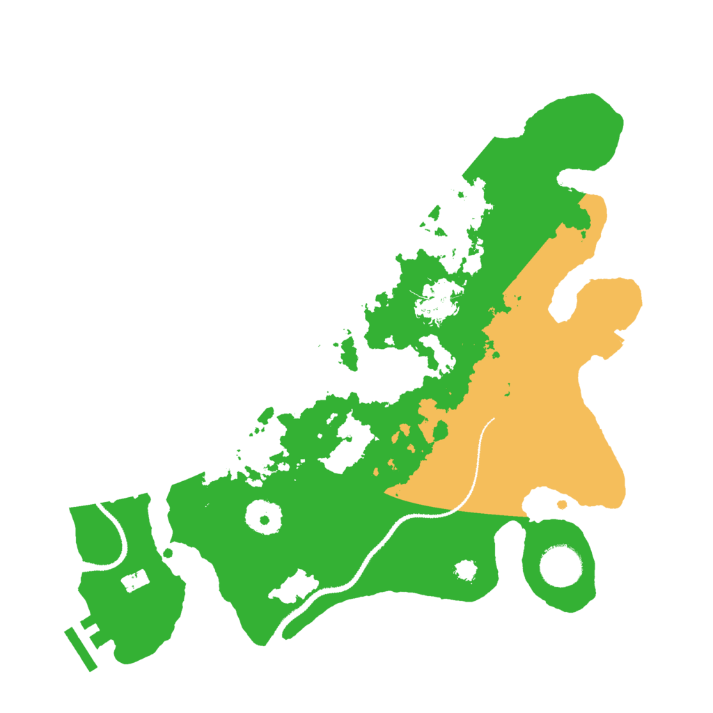 Biome Rust Map: Procedural Map, Size: 3000, Seed: 1397748988