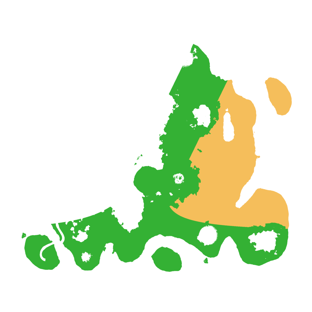 Biome Rust Map: Procedural Map, Size: 3000, Seed: 6114