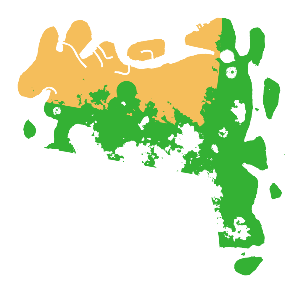Biome Rust Map: Procedural Map, Size: 4000, Seed: 4216
