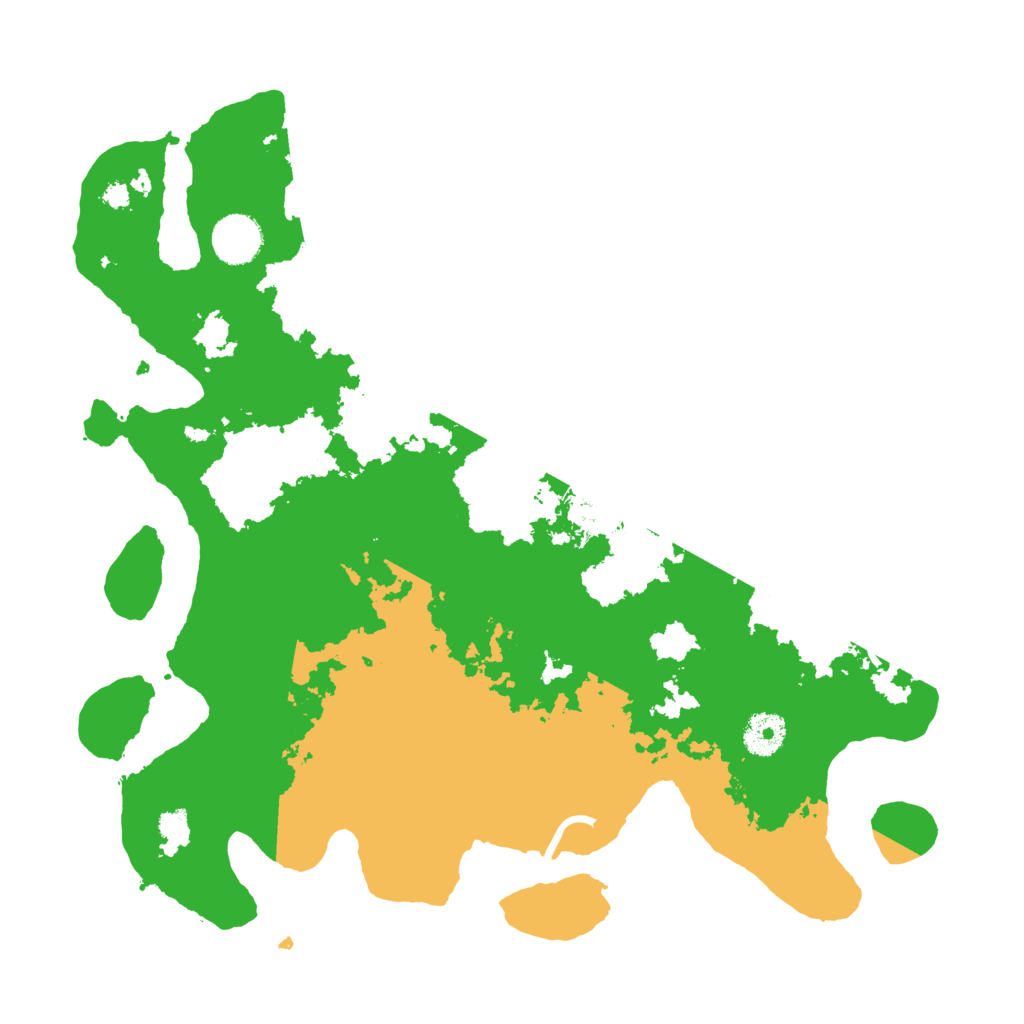 Biome Rust Map: Procedural Map, Size: 3600, Seed: 211879621