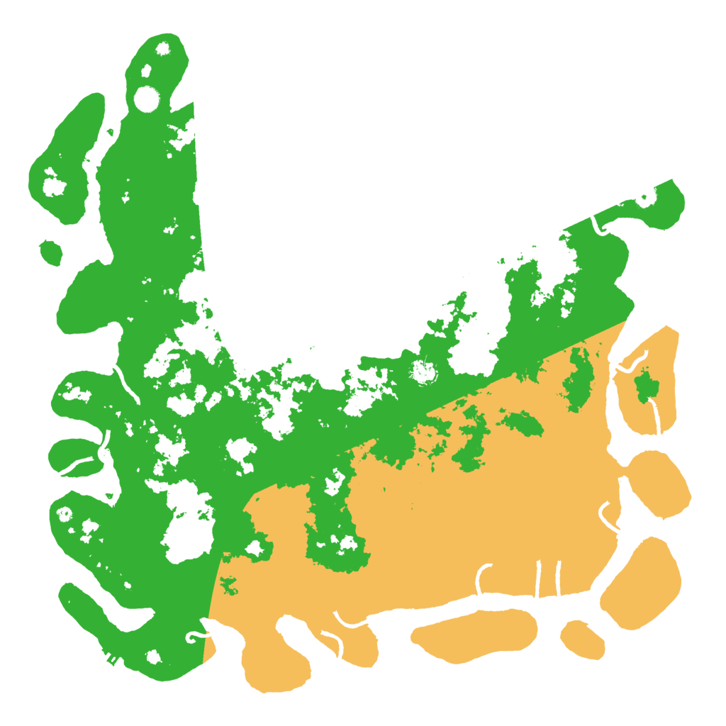 Biome Rust Map: Procedural Map, Size: 5000, Seed: 217434620