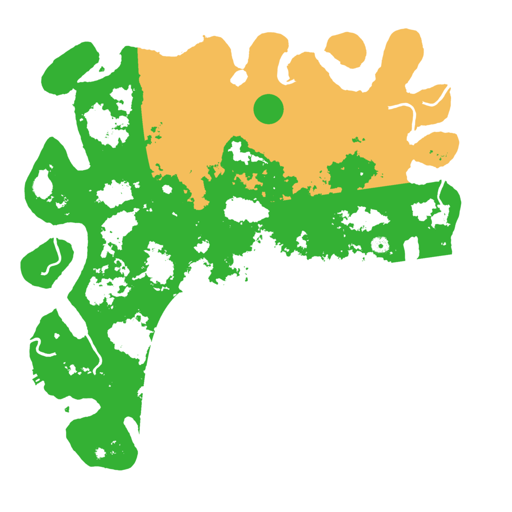 Biome Rust Map: Procedural Map, Size: 4500, Seed: 14388390