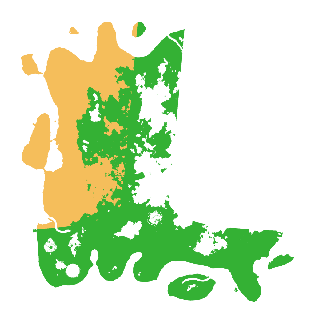 Biome Rust Map: Procedural Map, Size: 4000, Seed: 120985859