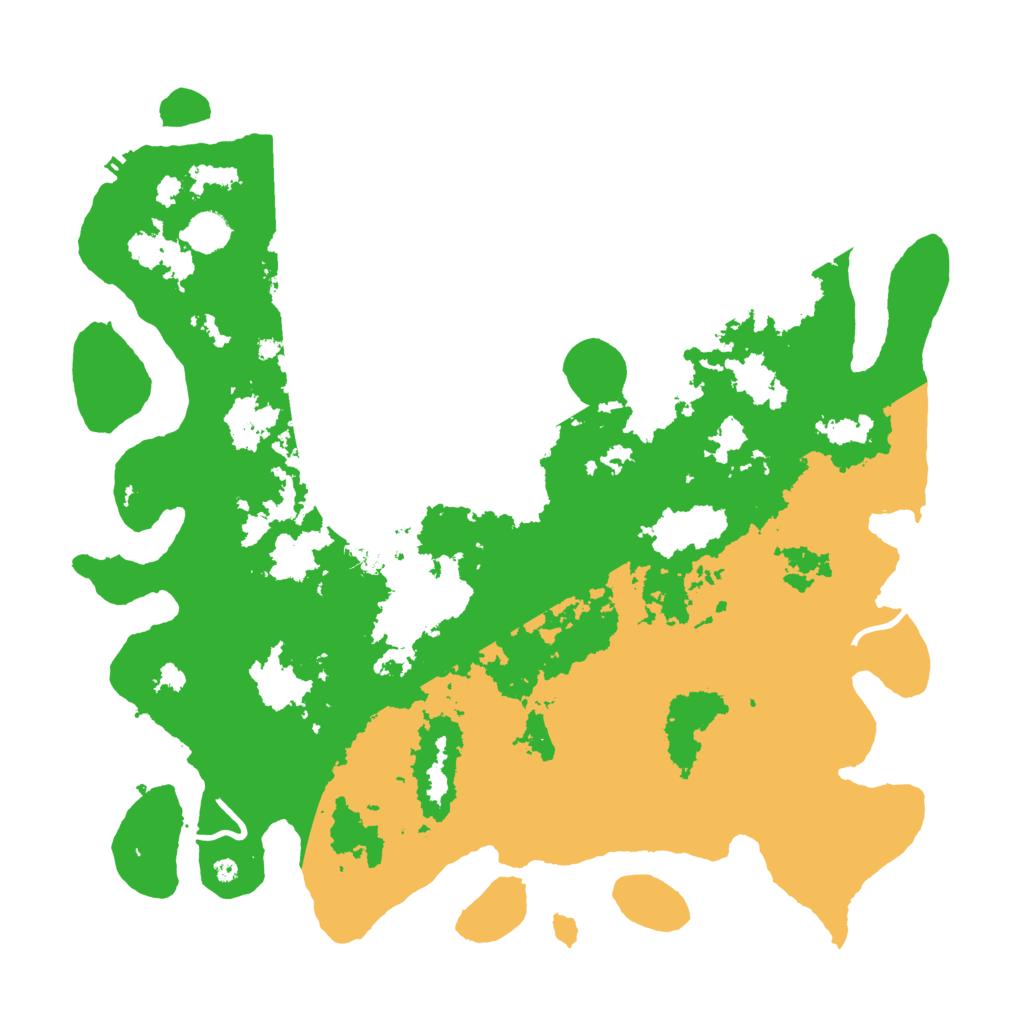 Biome Rust Map: Procedural Map, Size: 4500, Seed: 25658958
