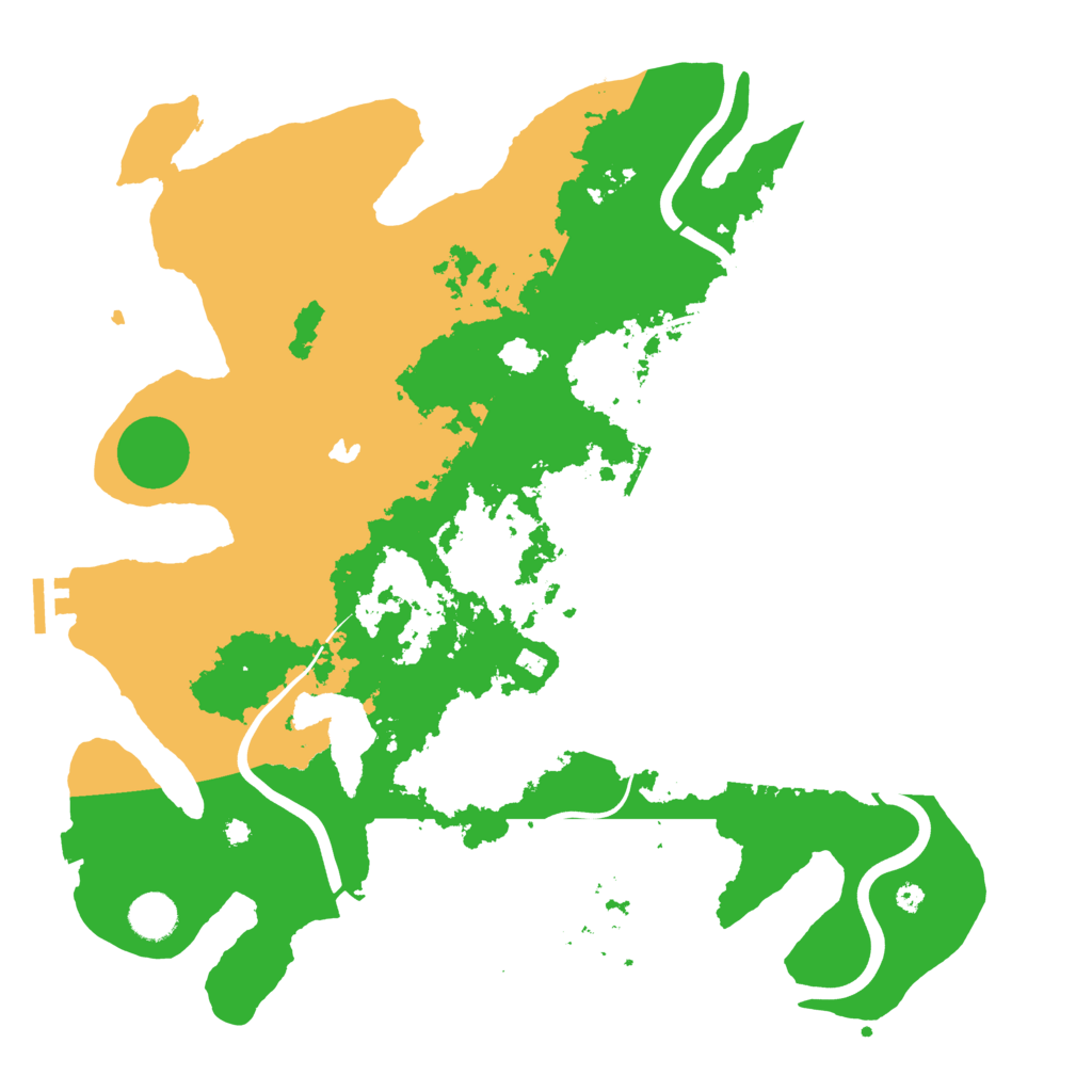 Biome Rust Map: Procedural Map, Size: 4000, Seed: 979836