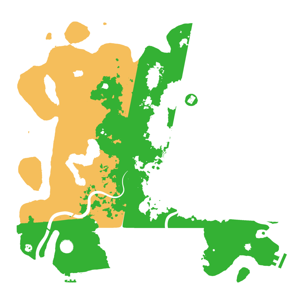 Biome Rust Map: Procedural Map, Size: 4000, Seed: 838065