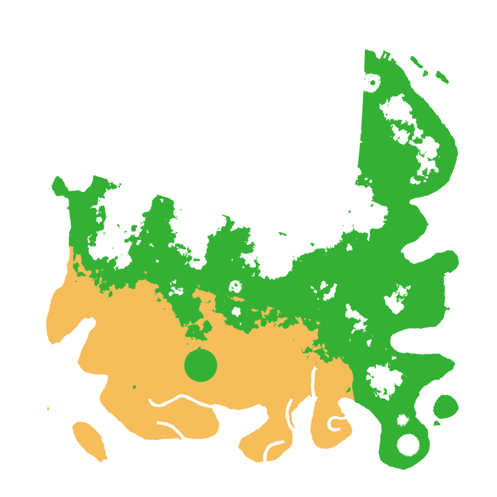 Biome Rust Map: Procedural Map, Size: 4000, Seed: 991441095
