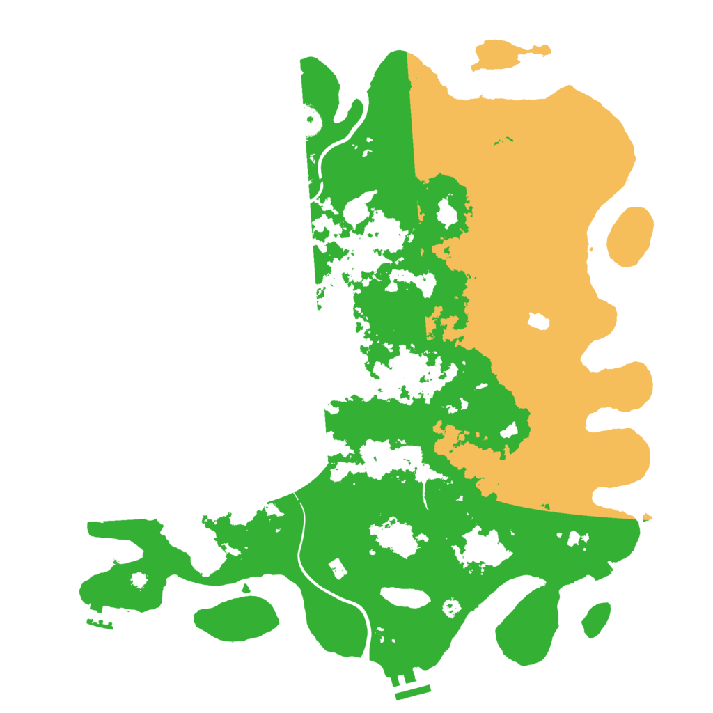 Biome Rust Map: Procedural Map, Size: 4000, Seed: 470750