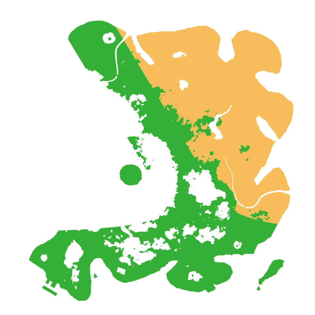Biome Rust Map: Procedural Map, Size: 4000, Seed: 830432248